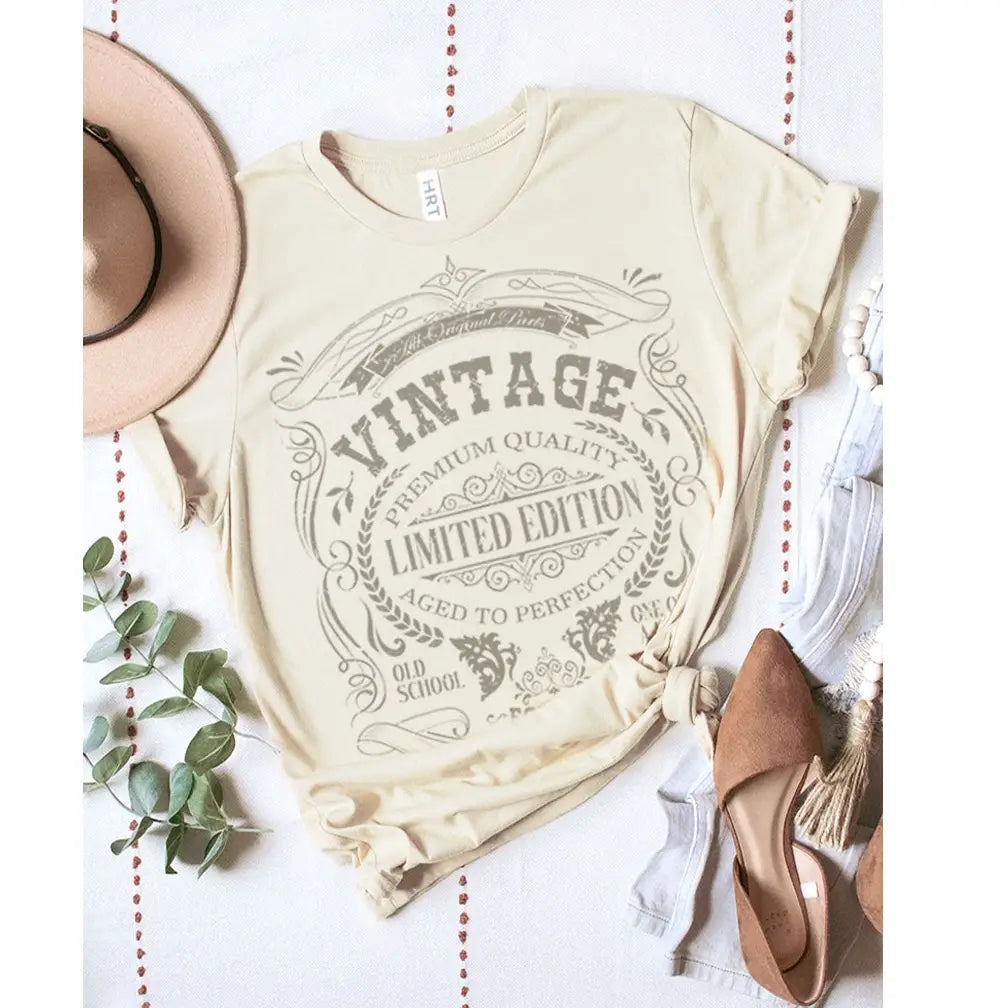"Vintage Limited Edition"-Graphic Tee