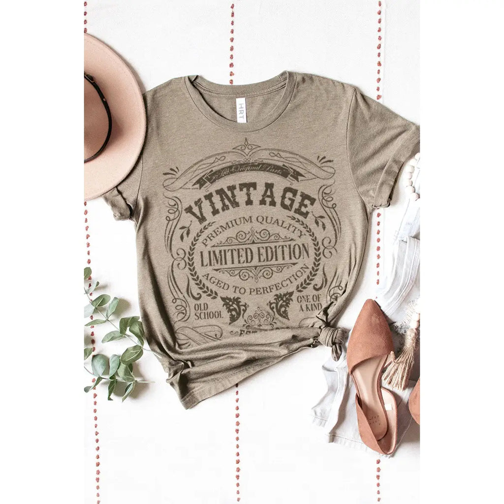 "Vintage Limited Edition"-Graphic Tee