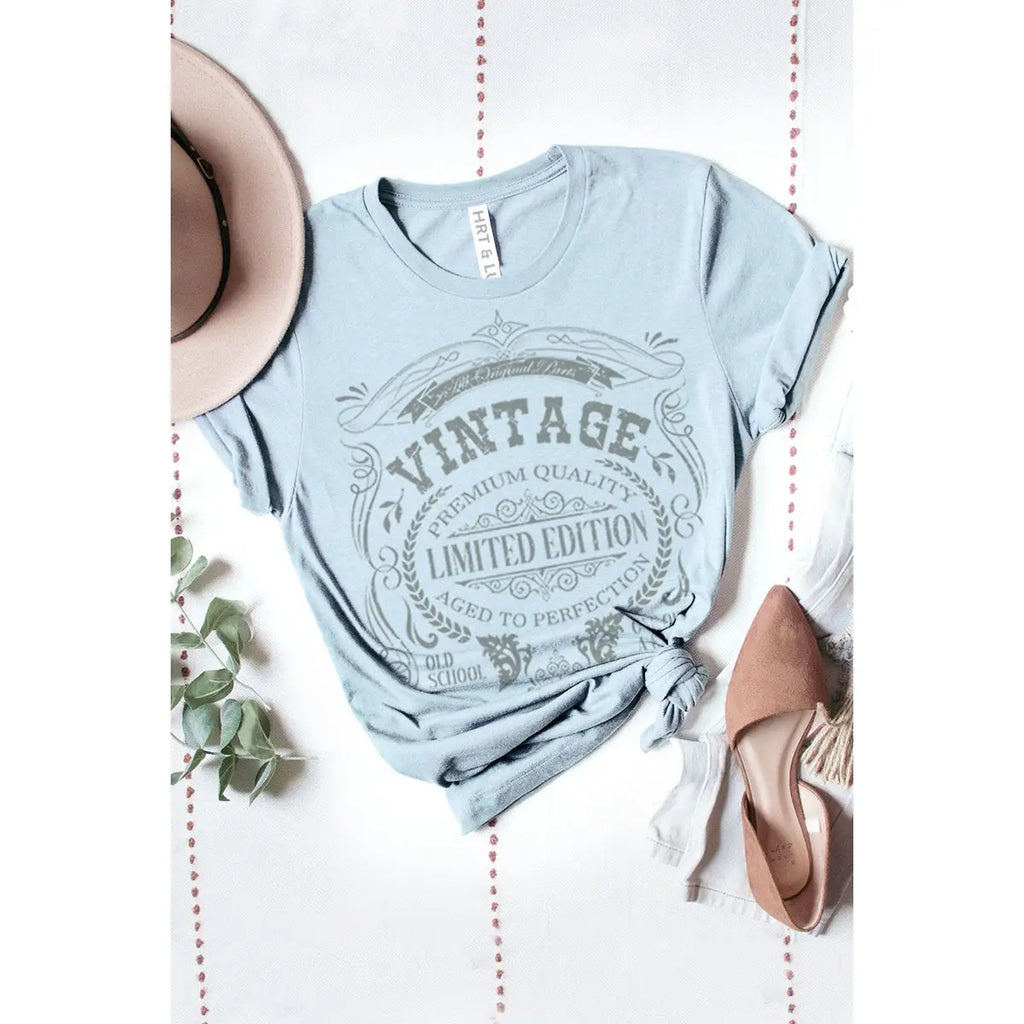 "Vintage Limited Edition"-Graphic Tee
