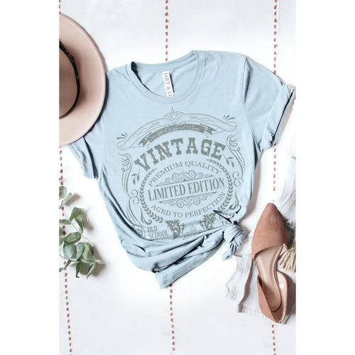 "Vintage Limited Edition"-Graphic Tee