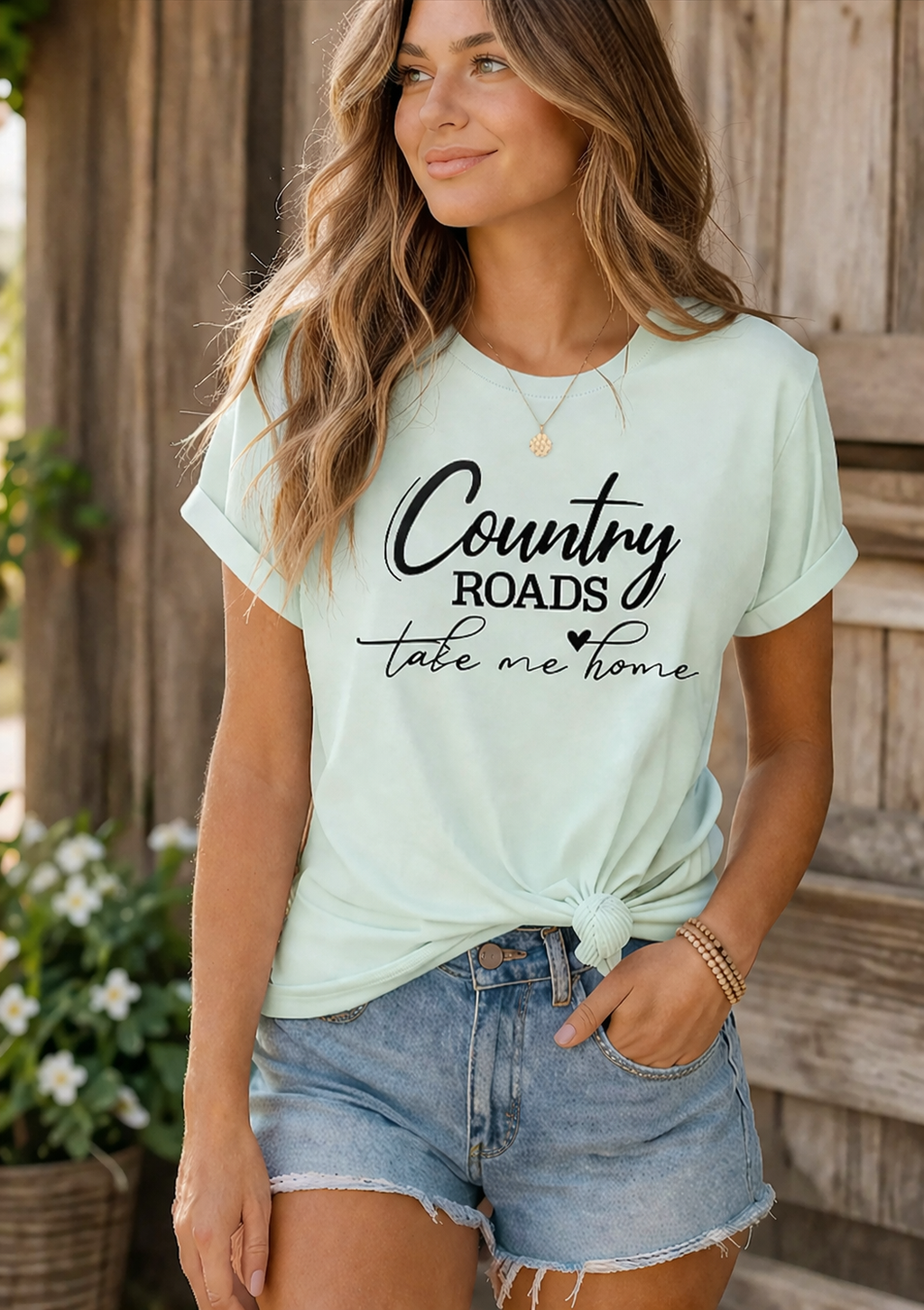 "Country Roads Take Me Home"-Graphic Tee
