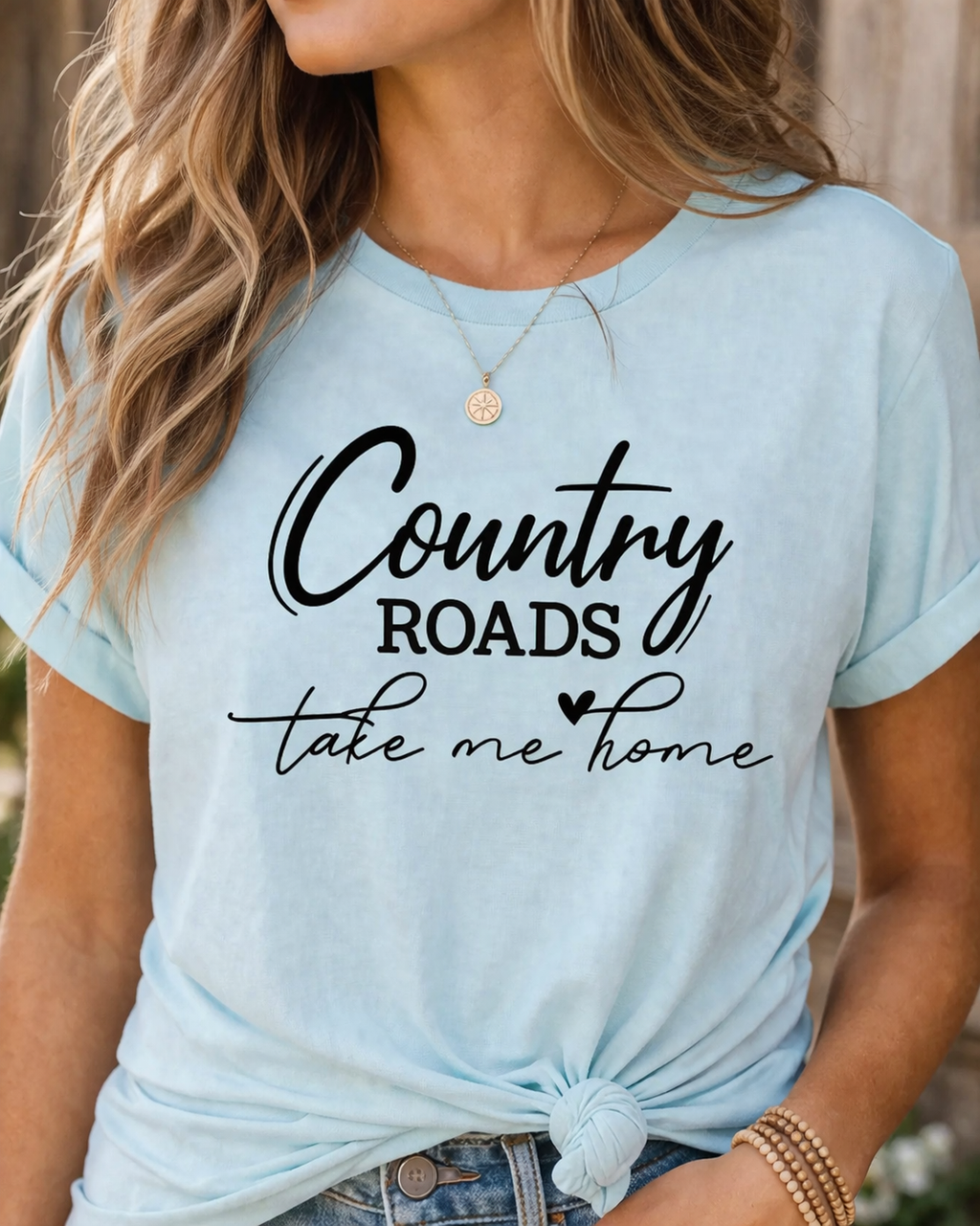 "Country Roads Take Me Home"-Graphic Tee