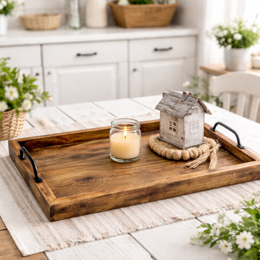 Reclaimed Wood Tray