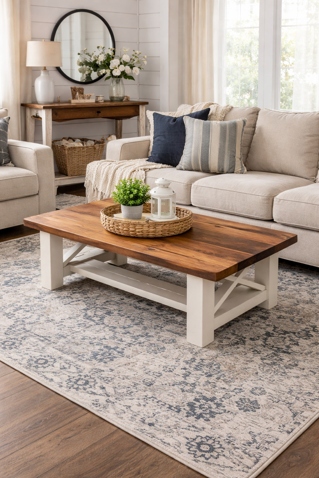 Rustic Farmhouse Coffee Table-CALL FOR PRICING
