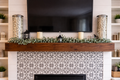 Rustic Wood Fireplace Mantel-CALL FOR PRICING