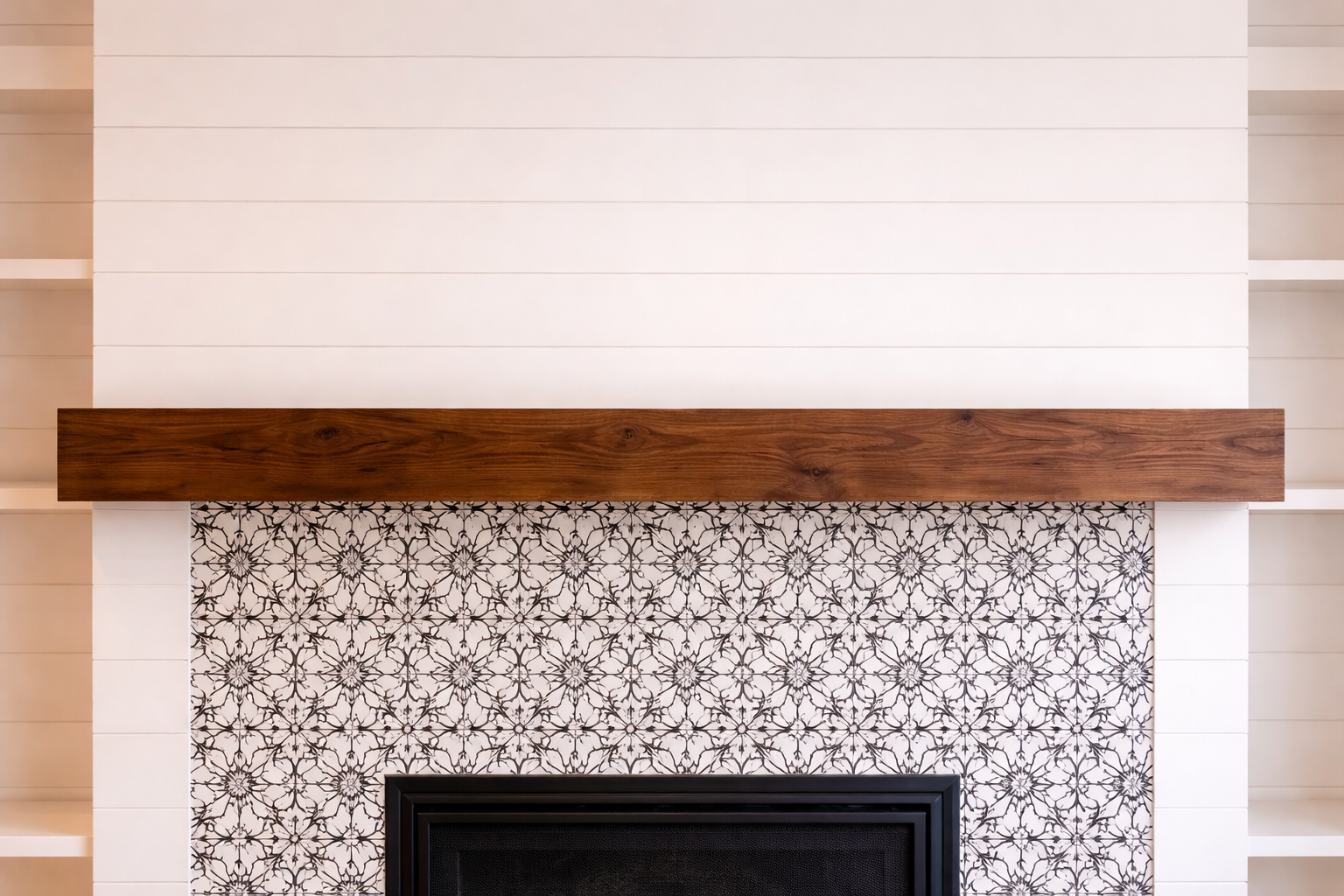 Rustic Wood Fireplace Mantel-CALL FOR PRICING