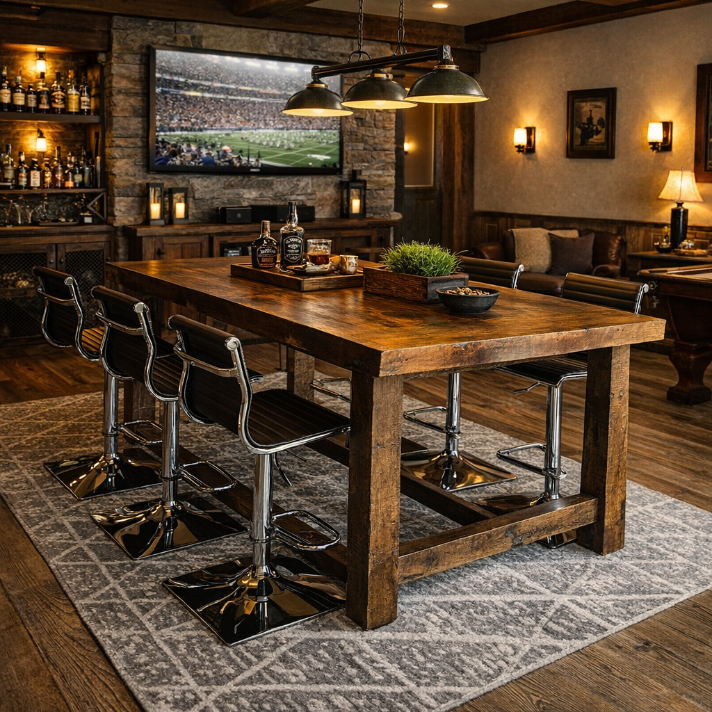 Handcrafted Rustic Table -CALL FOR PRICING