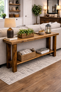 Rustic Farmhouse Sofa Table-CALL FOR PRICING