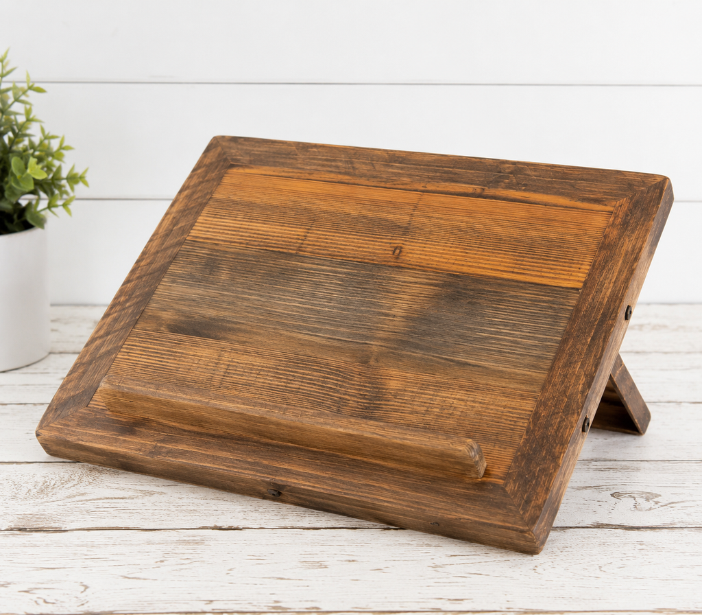 Rustic Farmhouse Book Stand