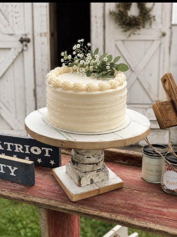 Rustic Farmhouse Cake Stand